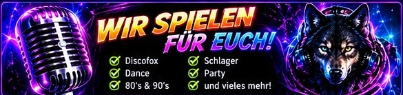 Discofox, Dance, 80er, 90er, Schlager und Party